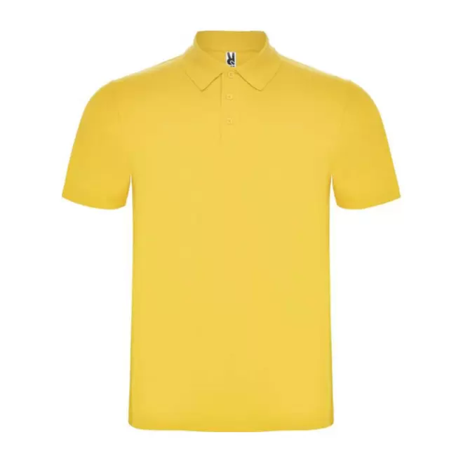 RAPIDE 4J - POLO MIXTE COULEUR PERSONNALISE 'ASTRALO' 180G/M2 - jaune