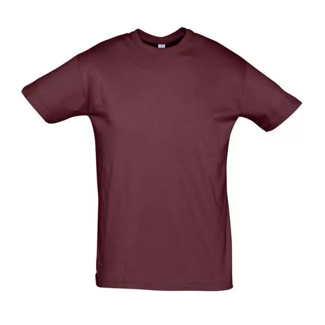 TEE-SHIRT PERSONNALISÉ HOMME 'REGENT' 150 GR/M² - bordeaux