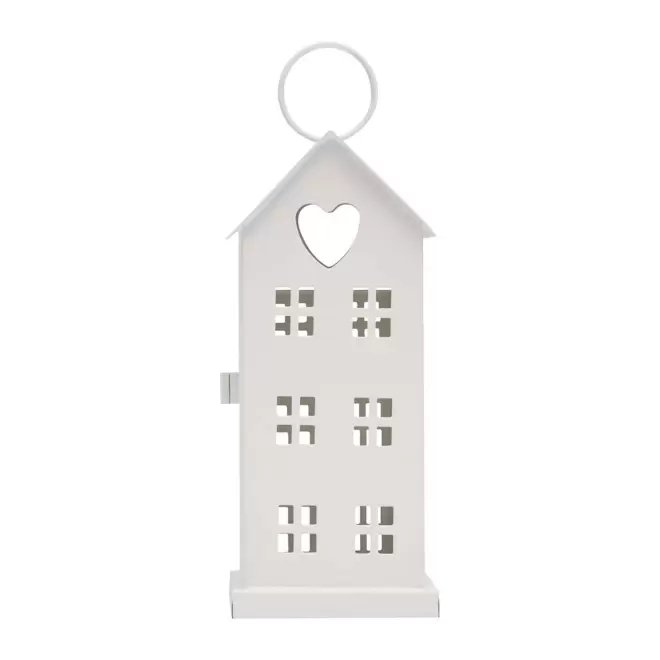 LANTERNE DE NOEL PERSONNALISABLE 'LYTHA' - blanc