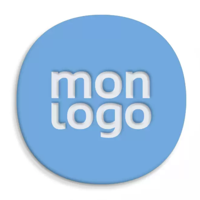 ECUSSON SILICONE 3D VELCRO PERSONNALISABLE 'CRAT'  - 9 x 9 cm