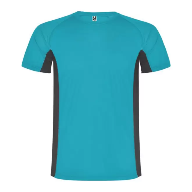 TEE-SHIRT DE SPORT PERSONNALISABLE 'SHANGHAI' - bleu/gris