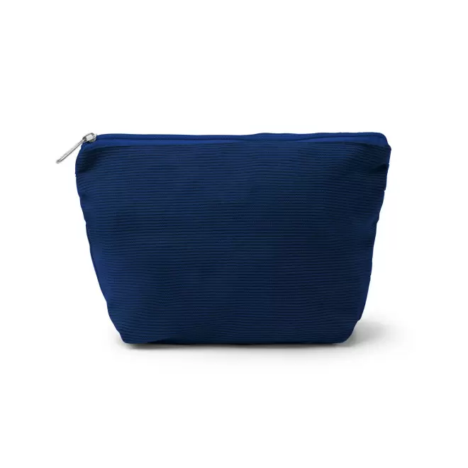 TROUSSE DE TOILETTE PERSONNALISABLE VELOURS 'BUDINSKY' - bleu marine