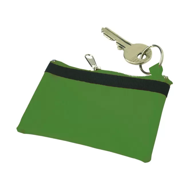 PORTE-MONNAIE/PORTE-CLES PUBLICITAIRE 'CADIX' - vert