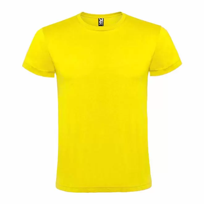 RAPIDE 4J - TEE-SHIRT MIXTE PUBLICITAIRE 'ATOMOS' - jaune