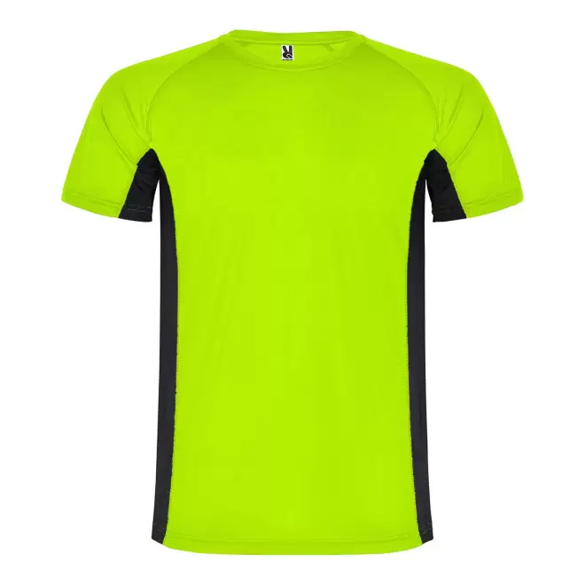 TEE-SHIRT DE SPORT ENFANT PERSONNALISABLE 'SHANGHAI' - vert/noir