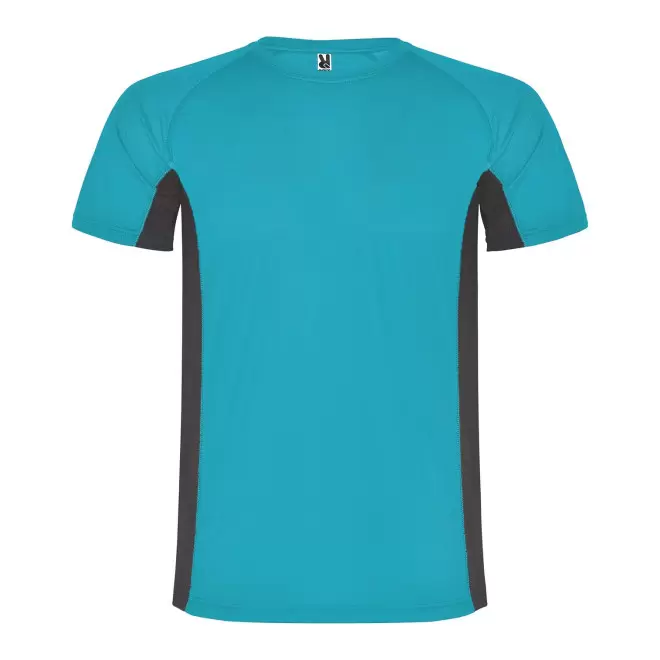 RAPIDE 4J - TEE-SHIRT SPORT ENFANT PERSONNALISE 'SHANGHAI' - bleu/gris