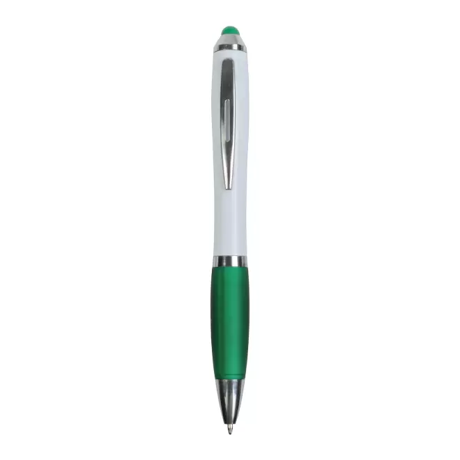 STYLO POUR ECRAN TACTILE PERSONNALISABLE 'NASH BLANCO' - vert