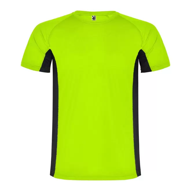 RAPIDE 4J - TEE-SHIRT SPORT ENFANT PERSONNALISE 'SHANGHAI' - vert/noir