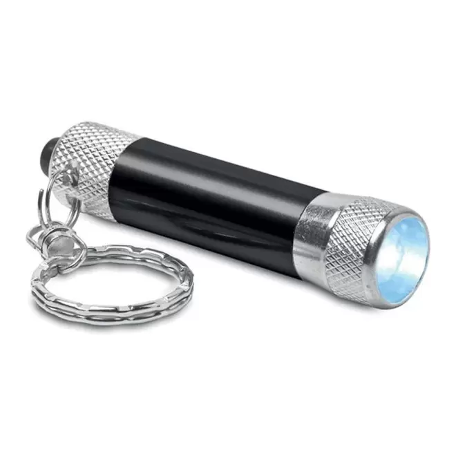 PORTE-CLES LAMPE PERSONNALISABLE 'VISTA ONE' - noir
