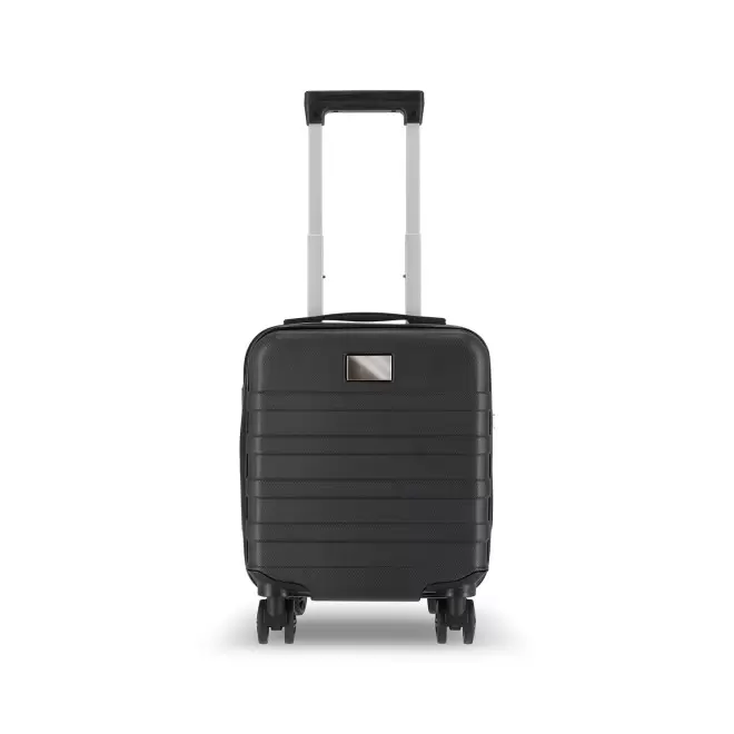 VALISE TROLLEY CABINE PERSONNALISEE 'ZOLAX 14 POUCES' - noir