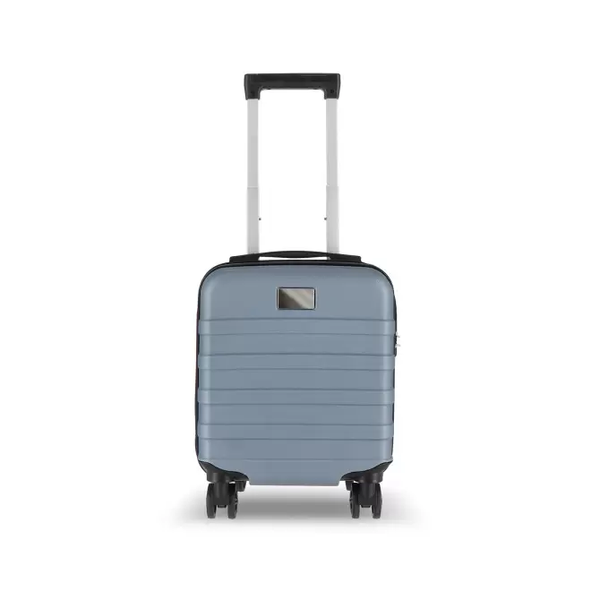 VALISE TROLLEY CABINE PERSONNALISEE 'ZOLAX 14 POUCES' - gris