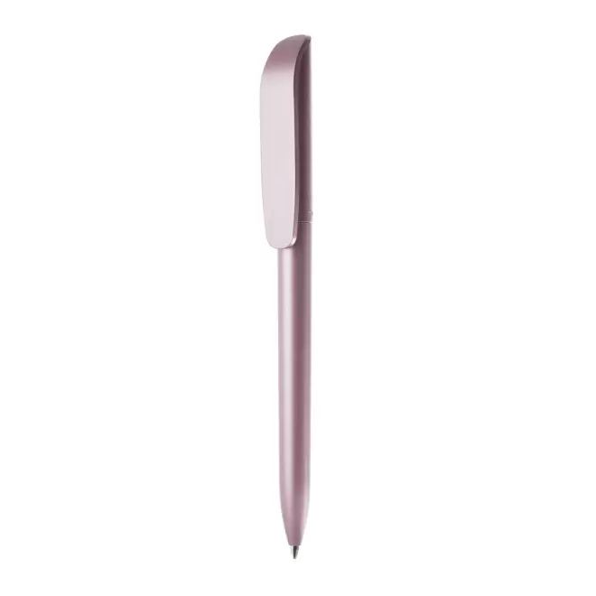 STYLO À BILLE BIC® PERSONNALISABLE 'SUPER CLIP GLACÉ' - rose