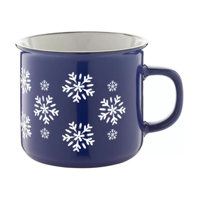 MUG CERAMIQUE 300ML PERSONNALISABLE 'RONSIO NOEL' - bleu foncé