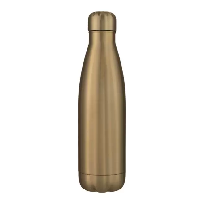 BOUTEILLE PERSONNALISÉE ISOTHERME 500ML 'COVER' - doré