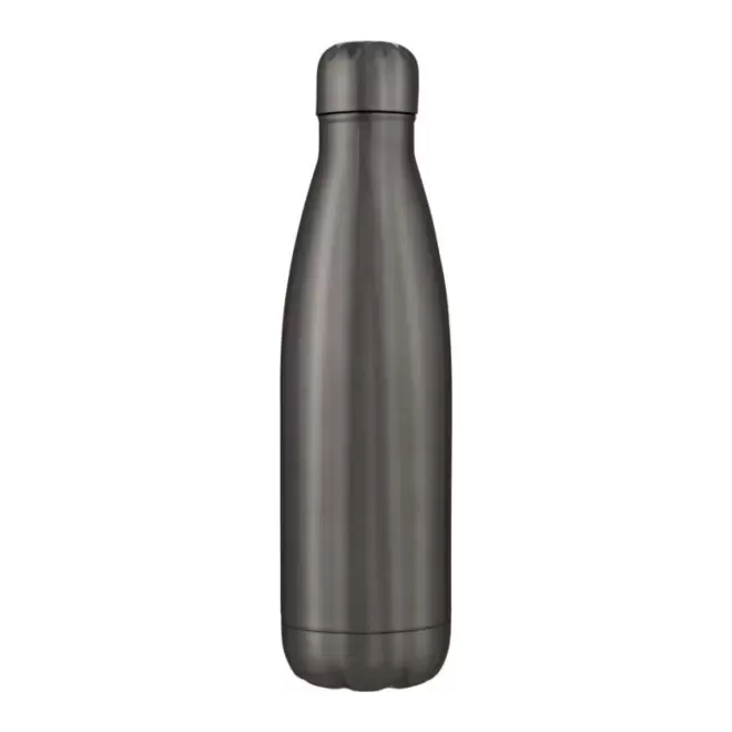 BOUTEILLE PERSONNALISÉE ISOTHERME 500ML 'COVER' - titane