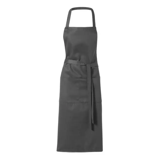 TABLIER PERSONNALISÉ 'CHEF' - EXPÉDITION RAPIDE 4 JOURS - gris foncé
