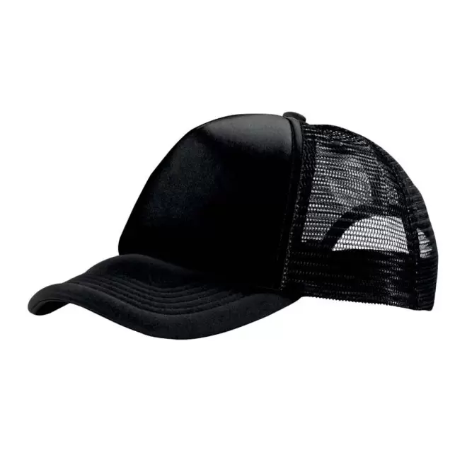 CASQUETTE PERSONNALISABLE TRUCKER 'BULL' - EXPEDITION RAPIDE 4 JOURS - noir
