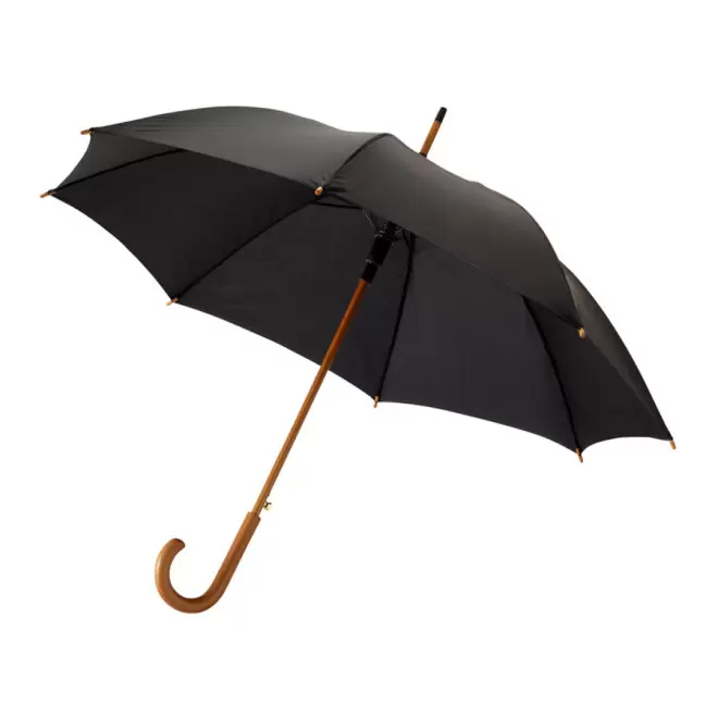 RAPIDE 4 JOURS - PARAPLUIE PERSONNALISABLE CANNE AUTO 'DAWOOD'  - noir