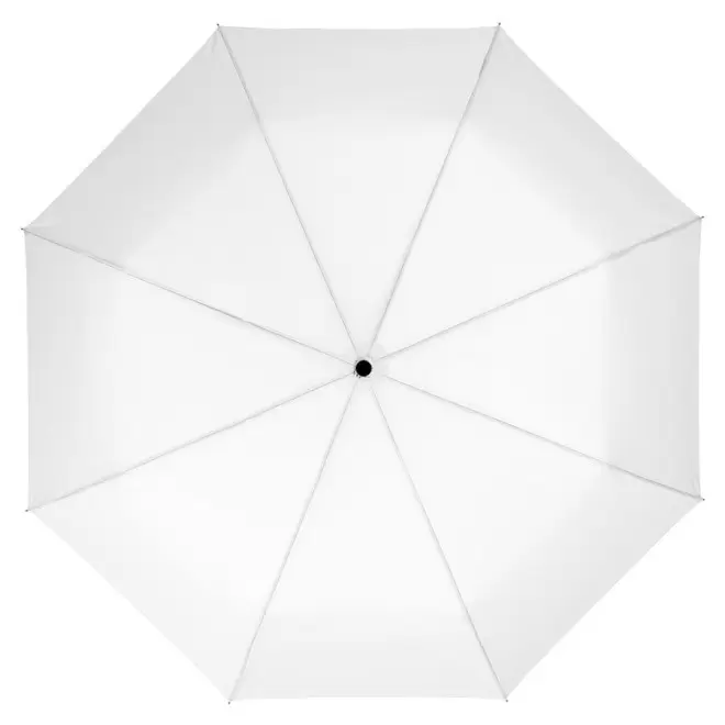 PARAPLUIE PLIABLE PUBLICITAIRE 'WESTPORT' - EXPEDITION RAPIDE 4 JOURS - blanc
