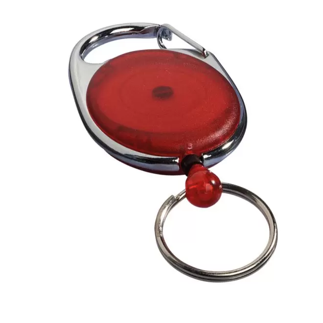 PORTE-BADGE PESONNALISÉ CORDON 'PLAGNA' - EXPÉDITION RAPIDE 4 JOURS - rouge