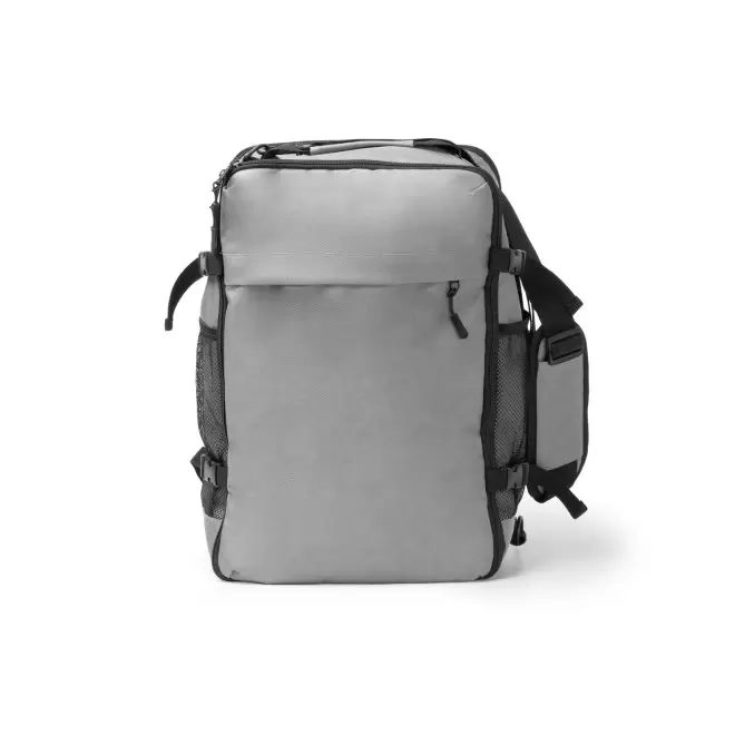 SAC A DOS CABINE RPET PERSONNALISE 'FOXILO' - gris