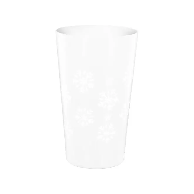 GOBELET MIF 30CL PERSONNALISABLE 'CUPY NOEL' - blanc opaque
