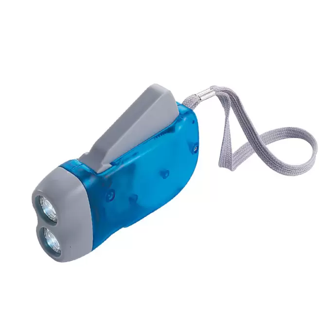 LAMPE DE POCHE PUBLICITAIRE 'DYNAMO' - bleu
