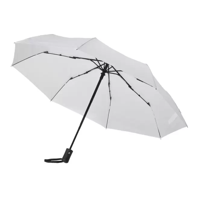 PARAPLUIE PUBLICITAIRE PLIABLE AUTO 'STORMI' - blanc