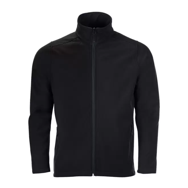 VESTE SOFTSHELL PERSONNALISÉE HOMME 'RACE' 280 GR/M² - noir