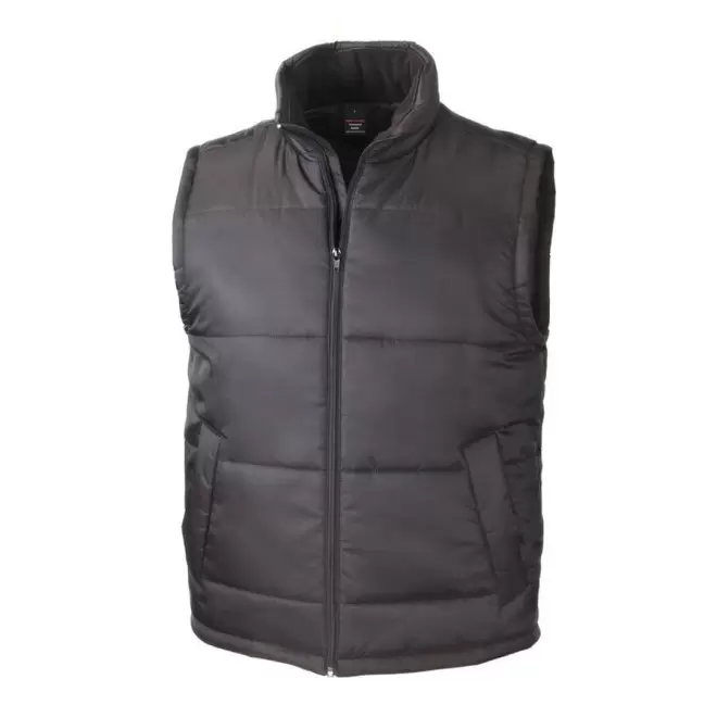 BODYWARMER PERSONNALISÉ MIXTE RESULT® 'SWEDI' - noir