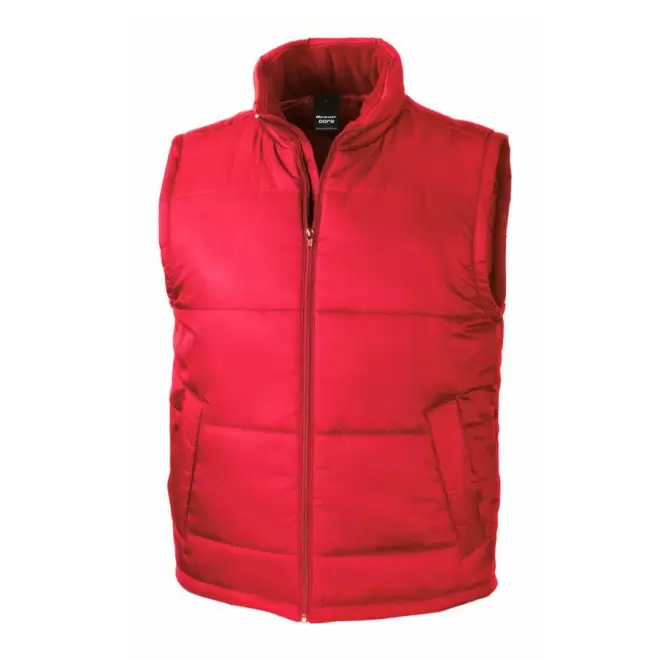 BODYWARMER PERSONNALISÉ MIXTE RESULT® 'SWEDI' - rouge