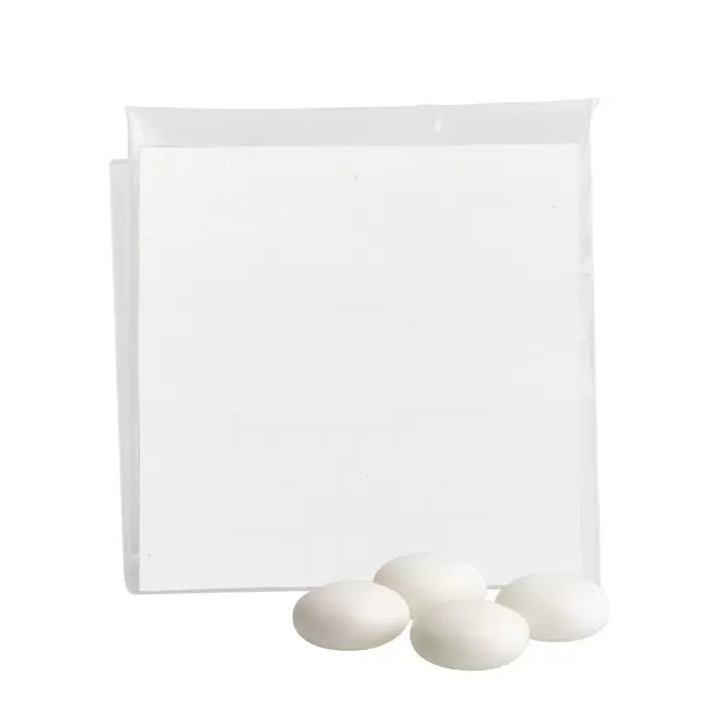 SACHET DE BONBONS PERSONNALISABLE 'NARIKA' - blanc