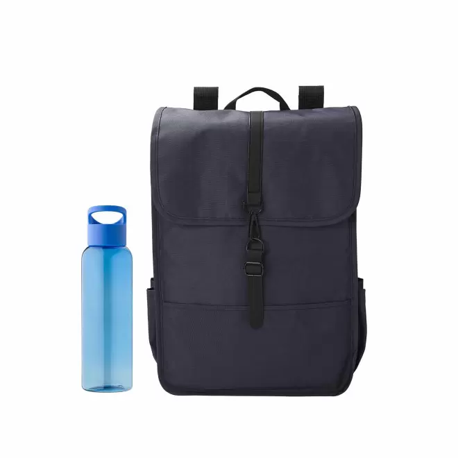 SET SAC ET BOUTEILLE PERSONNALISABLE 'MARGO' - bleu