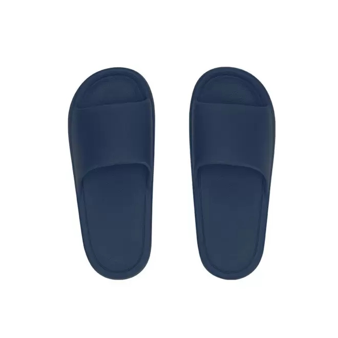 PAIRE DE CLAQUETTES 'OMAX' - bleu marine