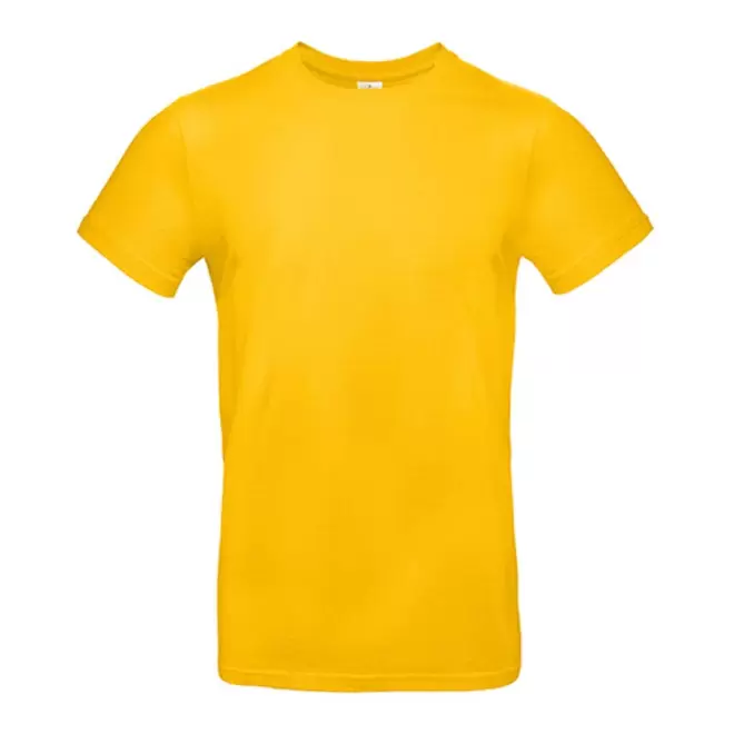 TEE-SHIRT PERSONNALISÉ COL ROND HOMME B&C® 'PALTO 185' - gold