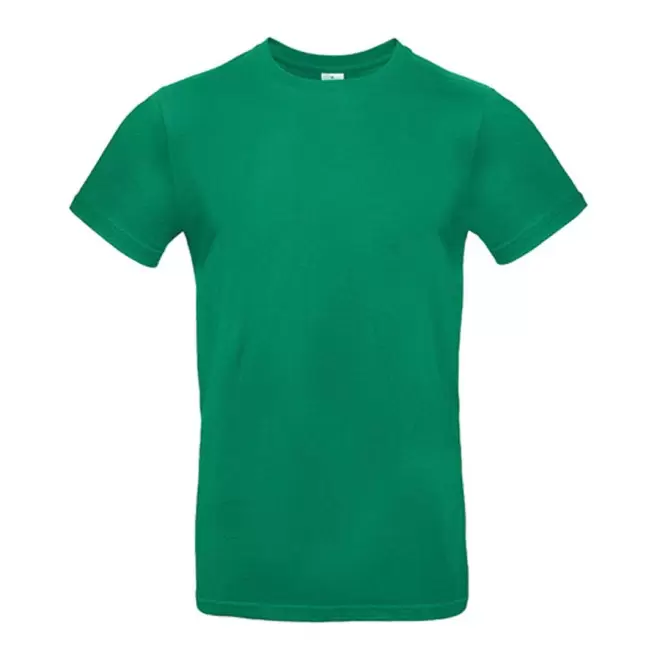 TEE-SHIRT PERSONNALISÉ COL ROND HOMME B&C® 'PALTO 185' - kelly green