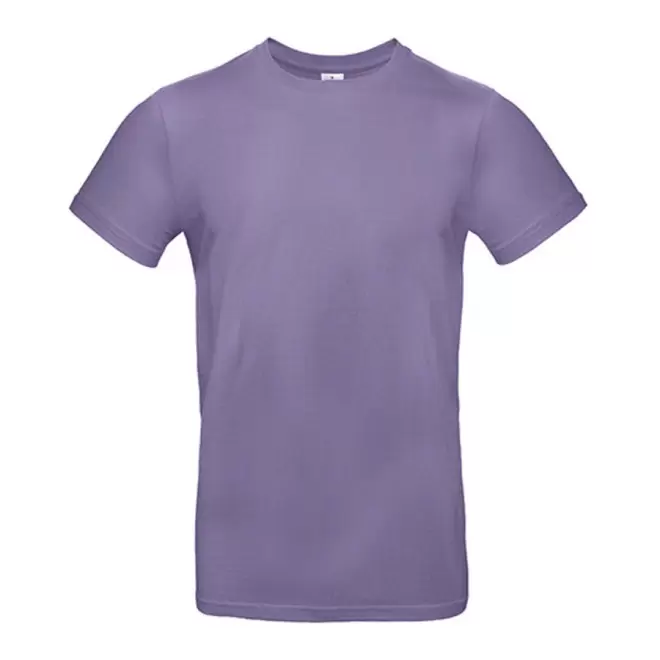 TEE-SHIRT PERSONNALISÉ COL ROND HOMME B&C® 'PALTO 185' - millennial lilac