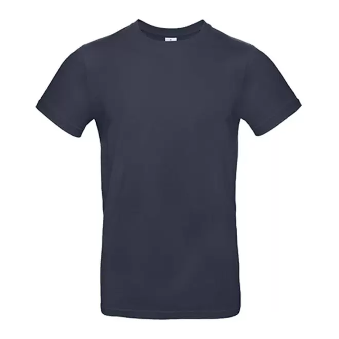 TEE-SHIRT PERSONNALISÉ COL ROND HOMME B&C® 'PALTO 185' - navy