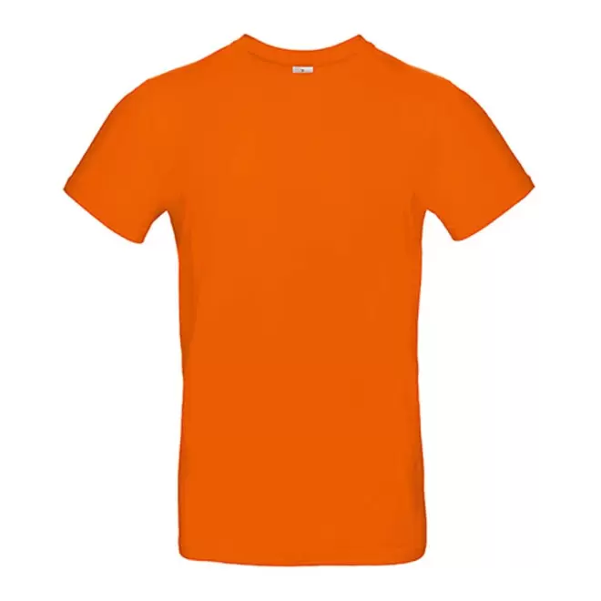 TEE-SHIRT PERSONNALISÉ COL ROND HOMME B&C® 'PALTO 185' - orange