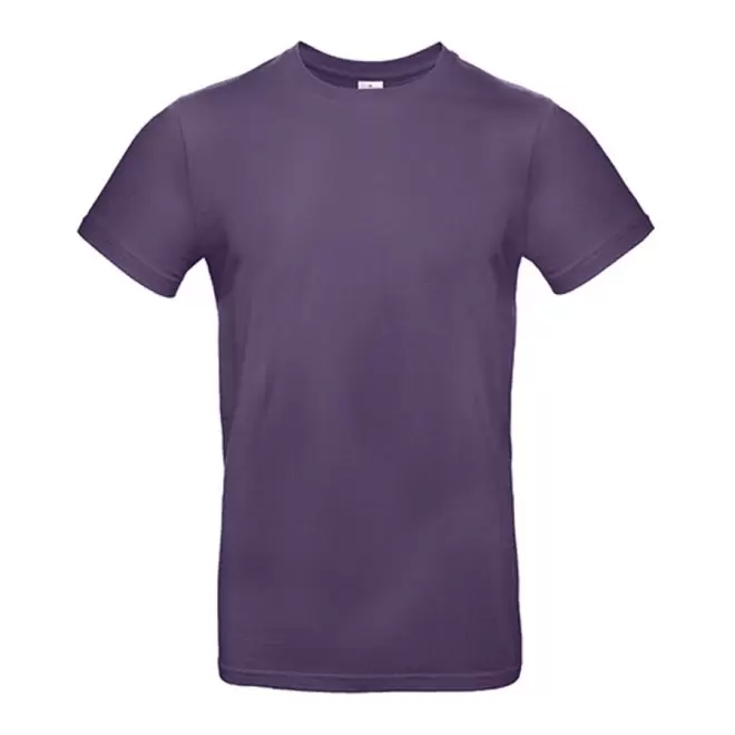 TEE-SHIRT PERSONNALISÉ COL ROND HOMME B&C® 'PALTO 185' - radiant purple