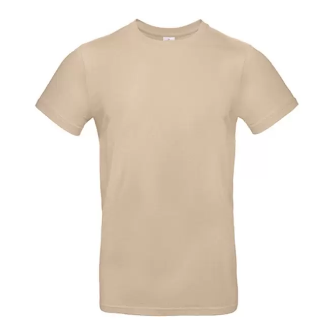 TEE-SHIRT PERSONNALISÉ COL ROND HOMME B&C® 'PALTO 185' - sand