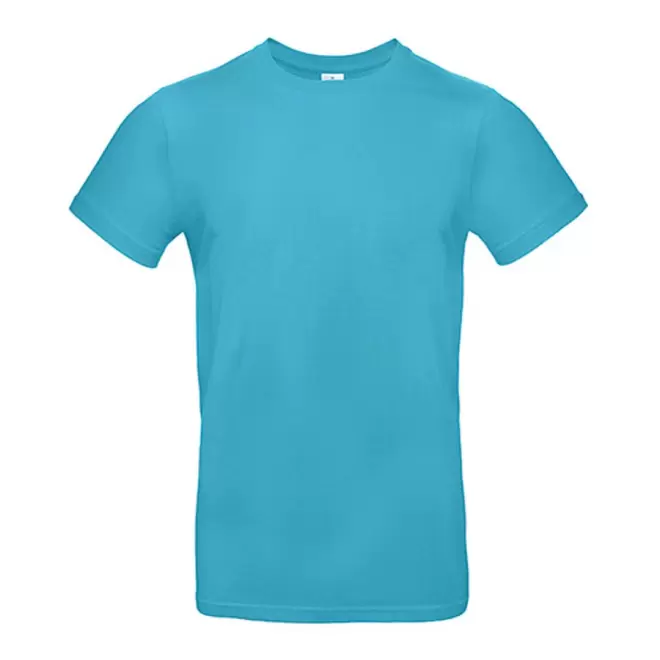 TEE-SHIRT PERSONNALISÉ COL ROND HOMME B&C® 'PALTO 185' - swimming pool