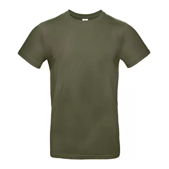 TEE-SHIRT PERSONNALISÉ COL ROND HOMME B&C® 'PALTO 185' - khaki