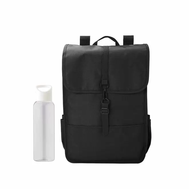 SET SAC ET BOUTEILLE PERSONNALISABLE 'MARGO' - noir