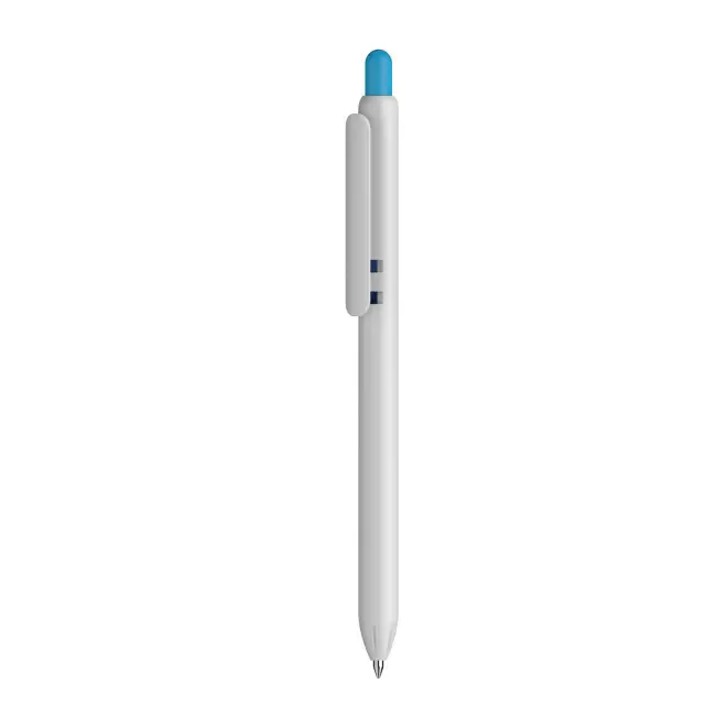 STYLO PERSONNALISE 'IRIS WHITE' - bleu clair