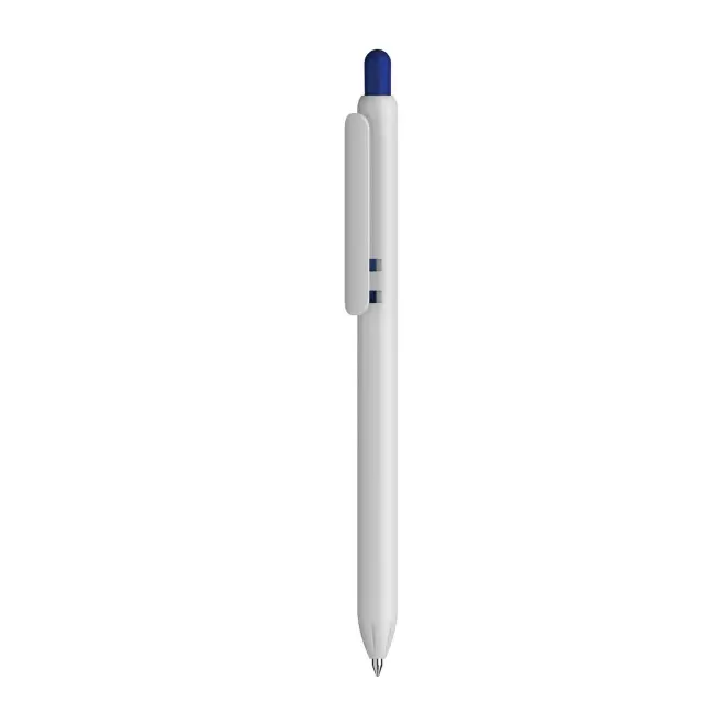 STYLO PERSONNALISE 'IRIS WHITE' - bleu fonce
