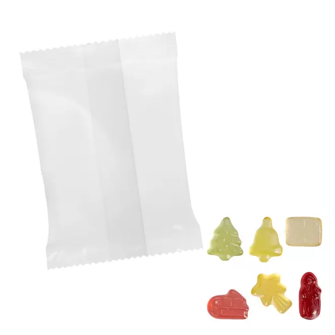 BONBONS GOMME DE FRUITS PERSONNALISABLE 'PIMPY' - noël