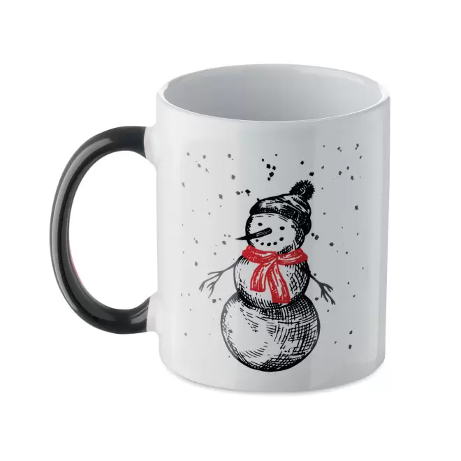 MUG NOEL EN CERAMIQUE PERSONNALISABLE 'ATERA' - bonhomme de neige
