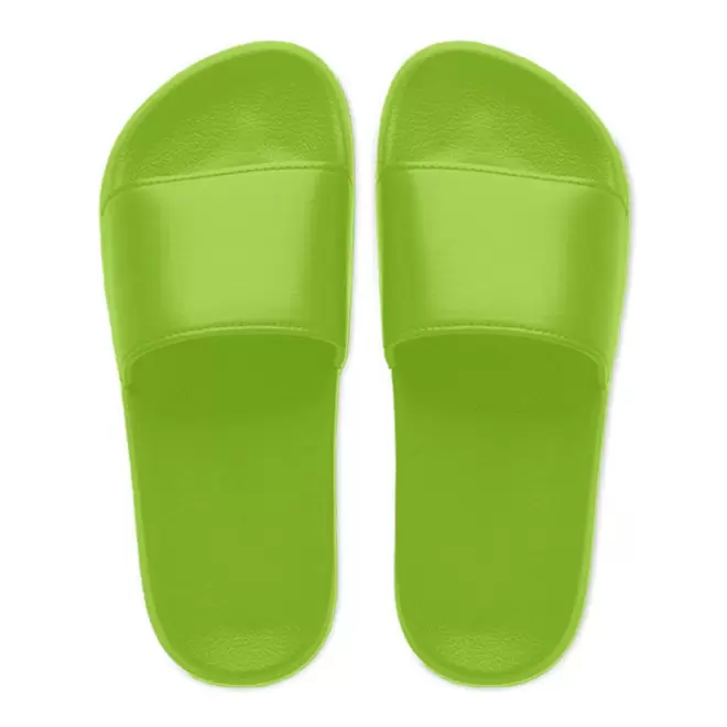 PAIRE CLAQUETTES PERSONNALISABLE SUR MESURE 'OMAX CUSTOM' - vert clair