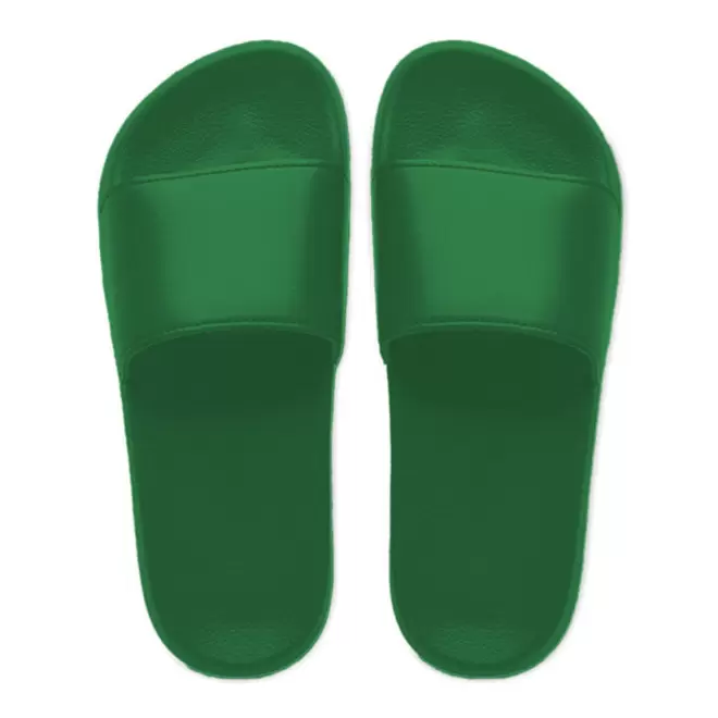 PAIRE CLAQUETTES PERSONNALISABLE SUR MESURE 'OMAX CUSTOM' - vert foncé